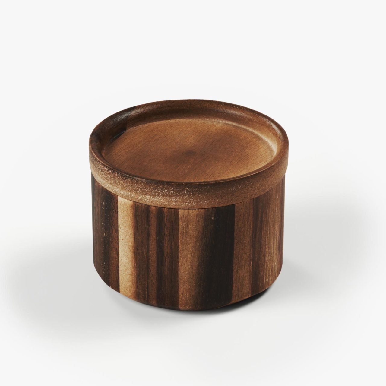 polypasta - dille kamille - wooden bowl round 01