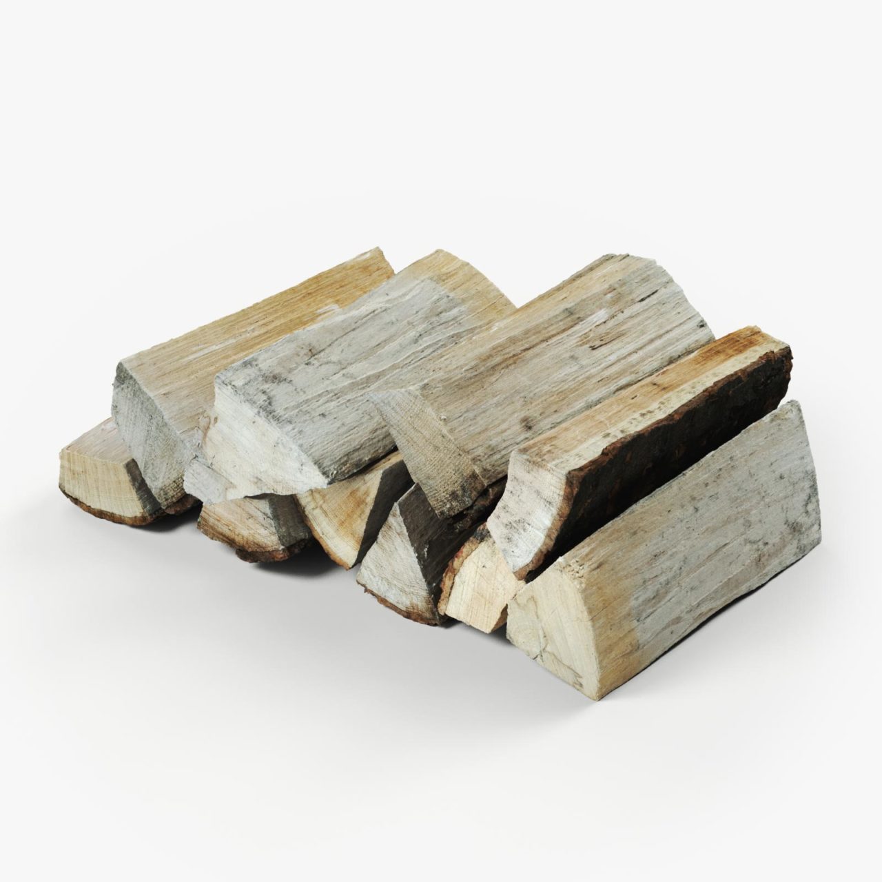 polypasta - wood logs firewood 3d scan