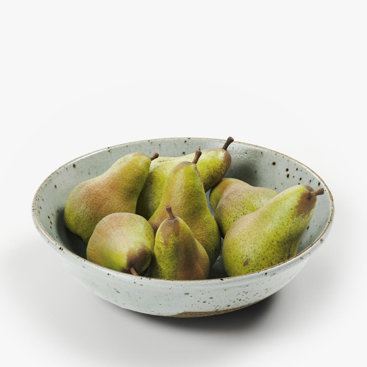 polypasta - wk keramik fruit bowl with pear 01
